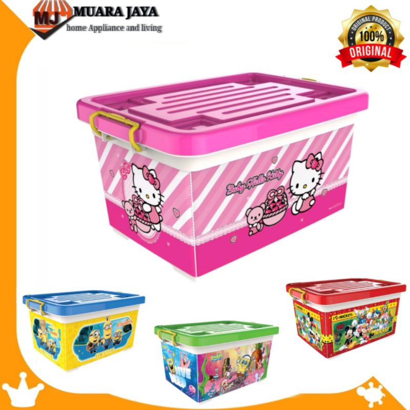 CONTAINER BOX KARAKTER/BOX SERBAGUNA NAIBA