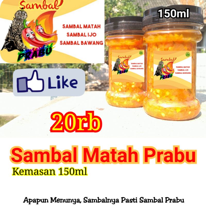 

Sambal Matah Prabu 150 ml