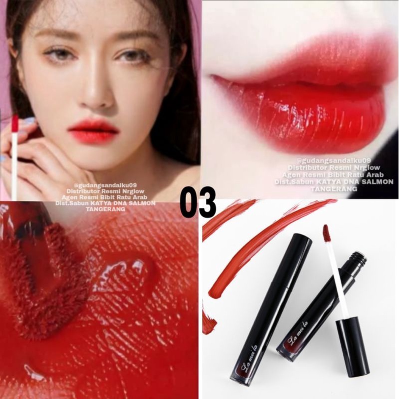 LIPSTIK WATERPROOF - LIPGLOS - LIPTINT - LIPSTIK TAHAN LAMA DAN RINGAN - LML VELVET LIPBLACK