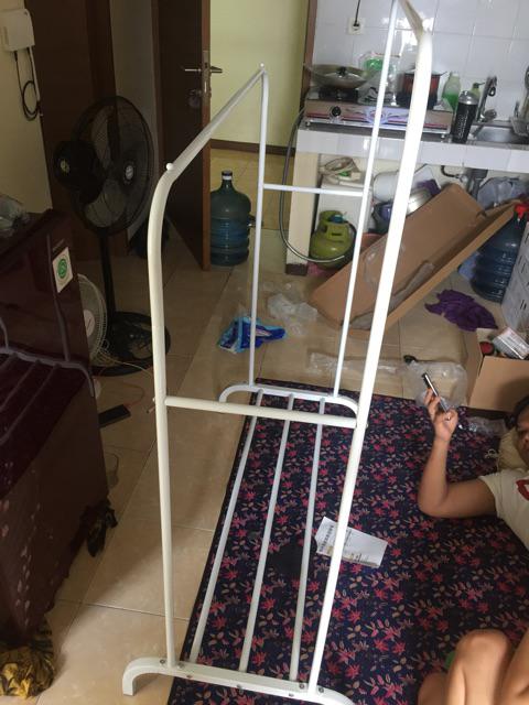 Jemuran Baju Gantungan Pakaian Rak Sepatu Baju Tempat Jemur Baju Awet Bahan Besi Max Beban 20kg