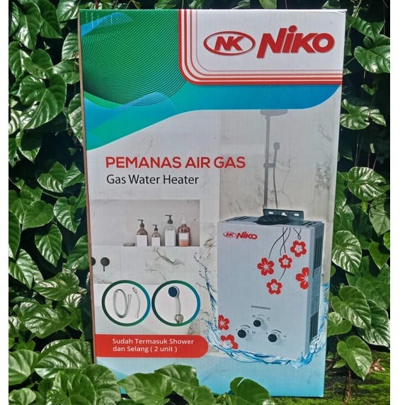 Gas Water Heater NIKO NK 6 LN LN2 putih