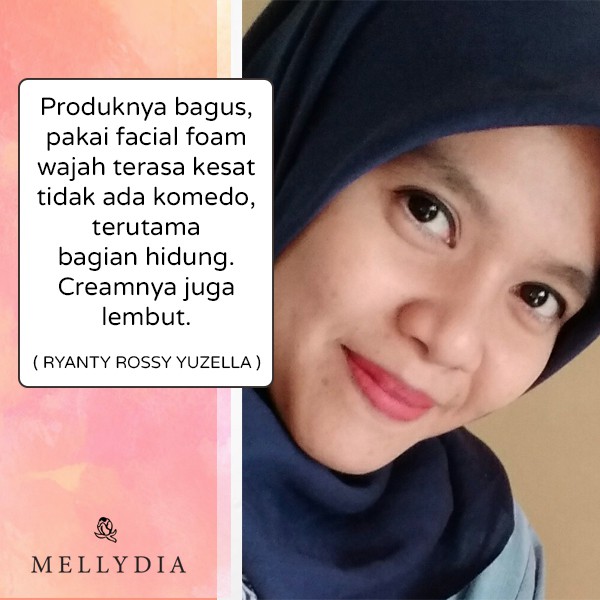 Mellydia Paket Basic A Perawatan Wajah Alami Di Rumah Agar Putih Bersih Skincare Step 1-5