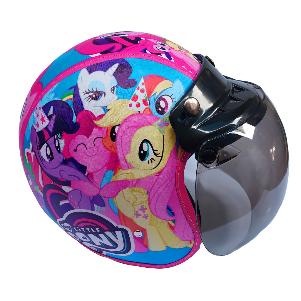 Helm Anak Bogo Motif Putri Salju Usia 2 7 Tahun Lapis Kulit