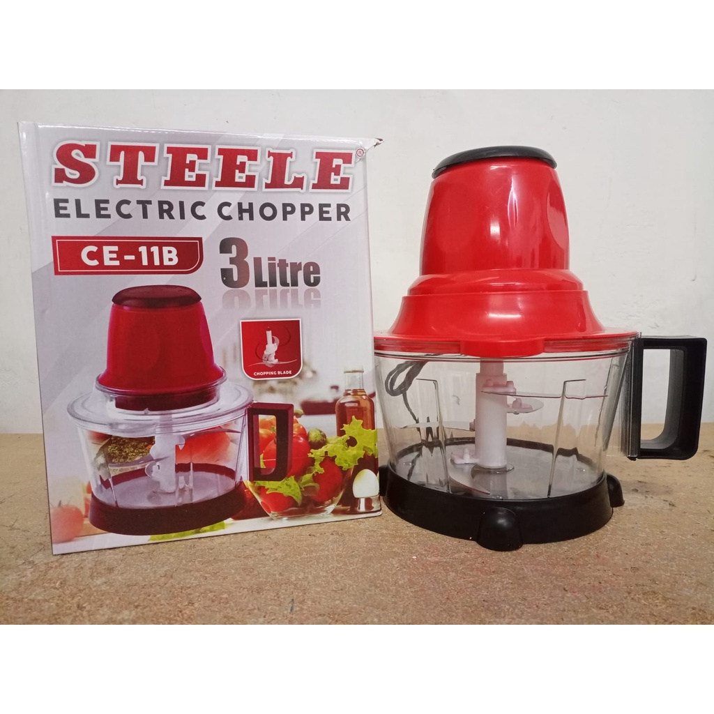 Steele Chopper Penggiling Daging CE-11B 3LITER