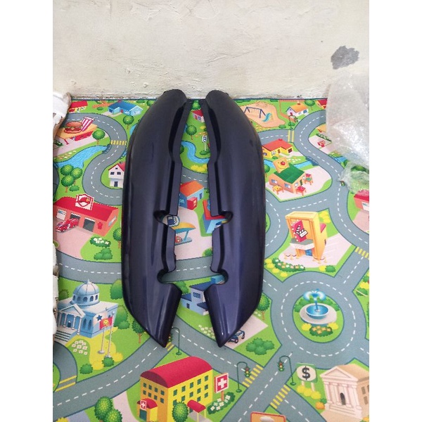 cover bodi kanan kiri tiger lawas violet/ungu original baru