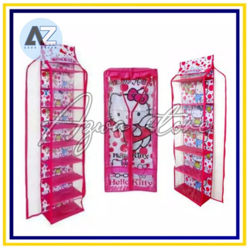 Rak set gantung 3in1 karakter lucu