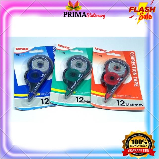 

Correction Tape Kenko CT-902 - 12 M x 5 mm
