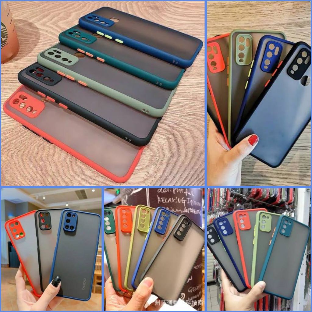 CUCI GUDANG  HARD CASE MY CHOICE + PELINDUNG KAMERA SAMSUNG A02S A12 OPPO A15 RENO 5