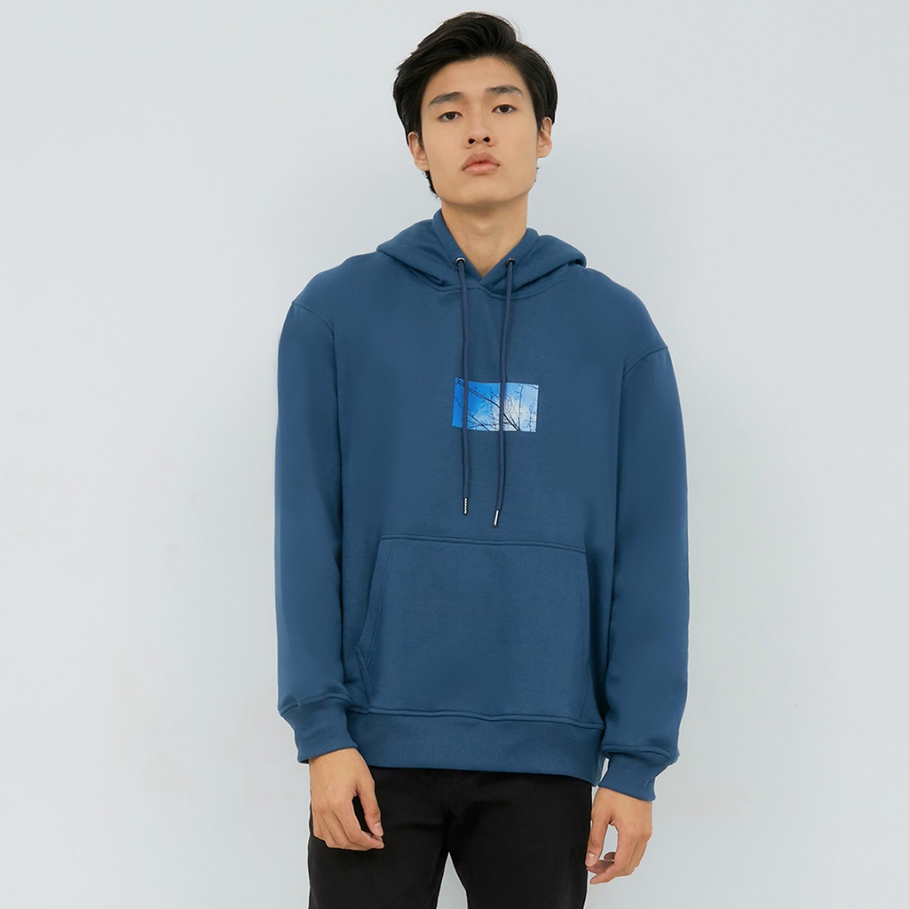 M231 Hoodie Vantage Panjang Light Navy 2389B