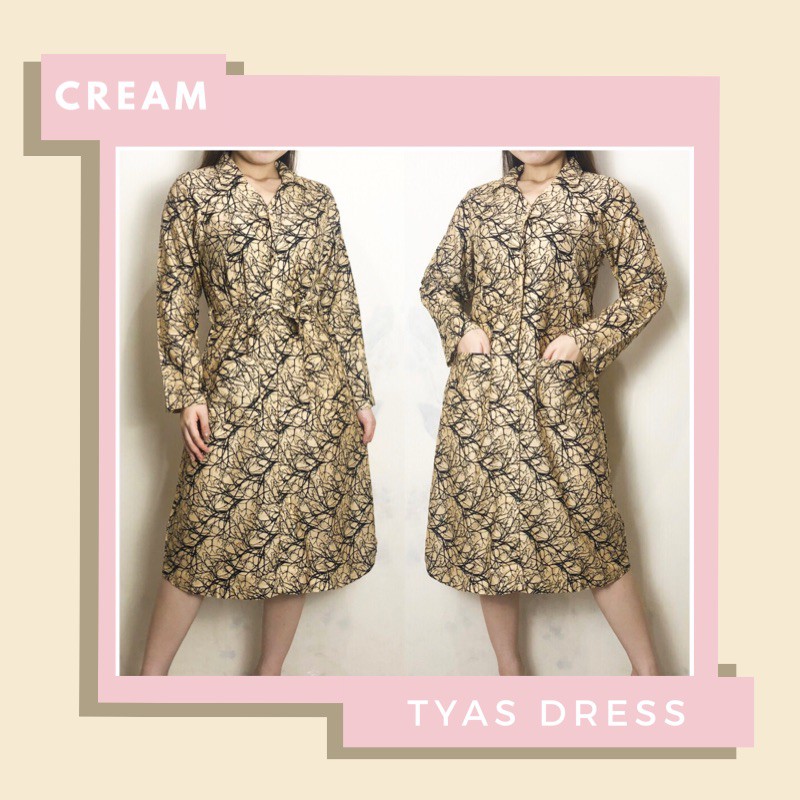 TYAS DRESS - Dress Wanita Terusan Wanita