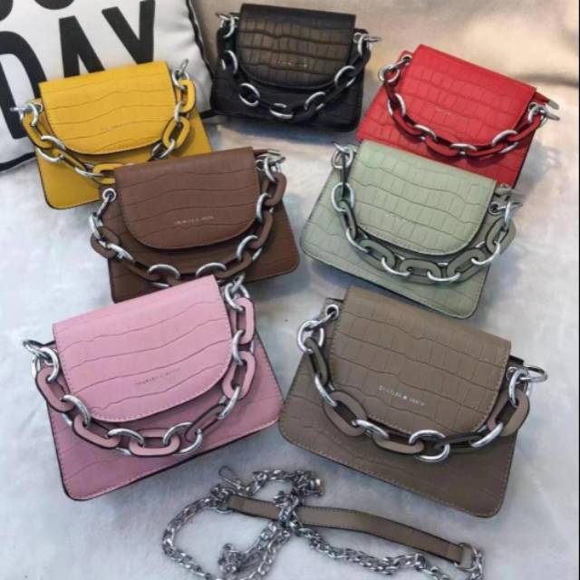 Tas fashion ck croco  #6838 import