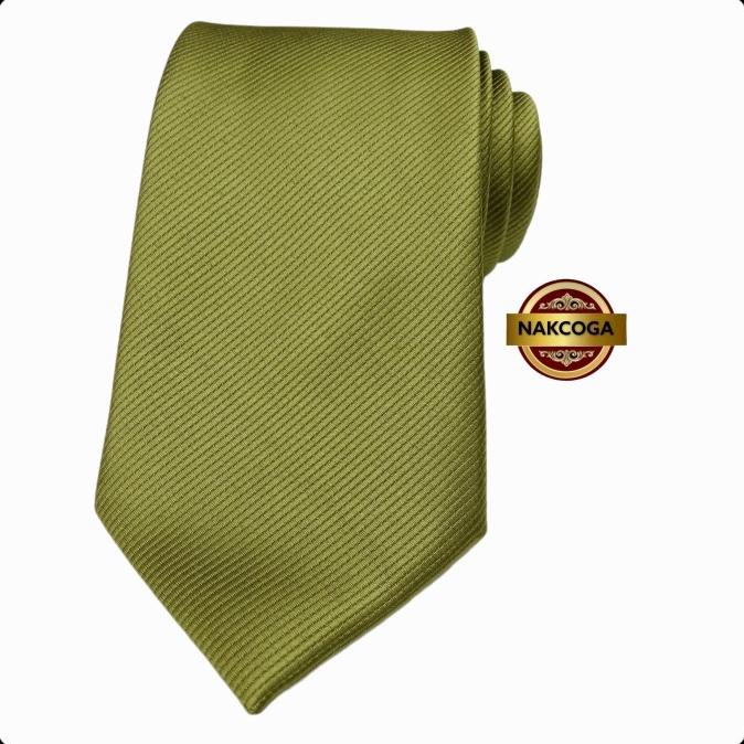 dasi hijau olive polos dasi panjang hijau army dasi pesta pria