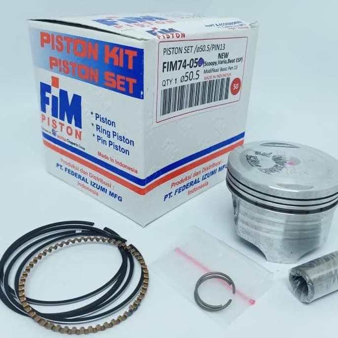 Piston FIM Honda Vario 110 ESP Beat ESP Scoopy ESP Pin13 FIM74