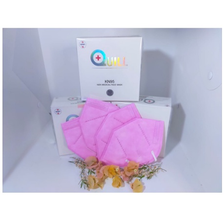 (JSO) QUILL KN95 Masker 5 Ply isi 10 Pcs