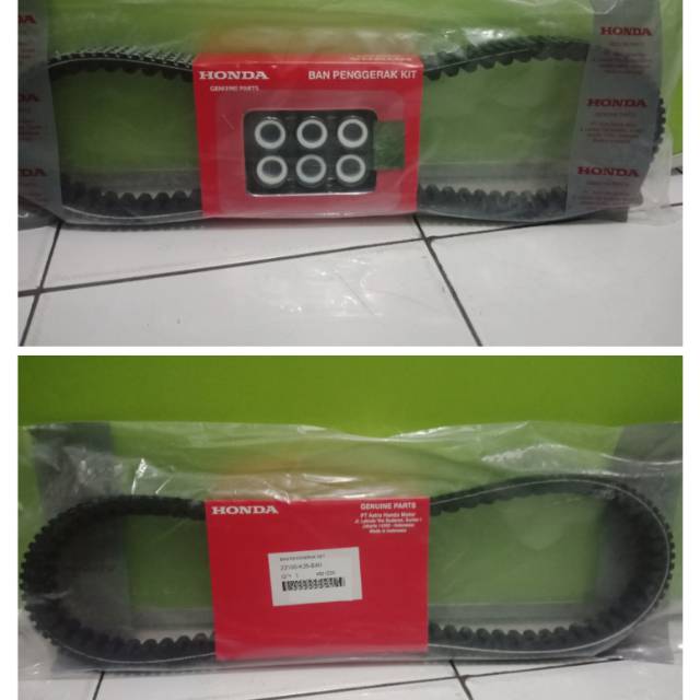 Vanbelt Set Kit Vario 125 Esp LED (K35) ORI HGP AHM 100%