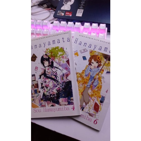 Komik Hanayamata Cabutan 4 dan 6