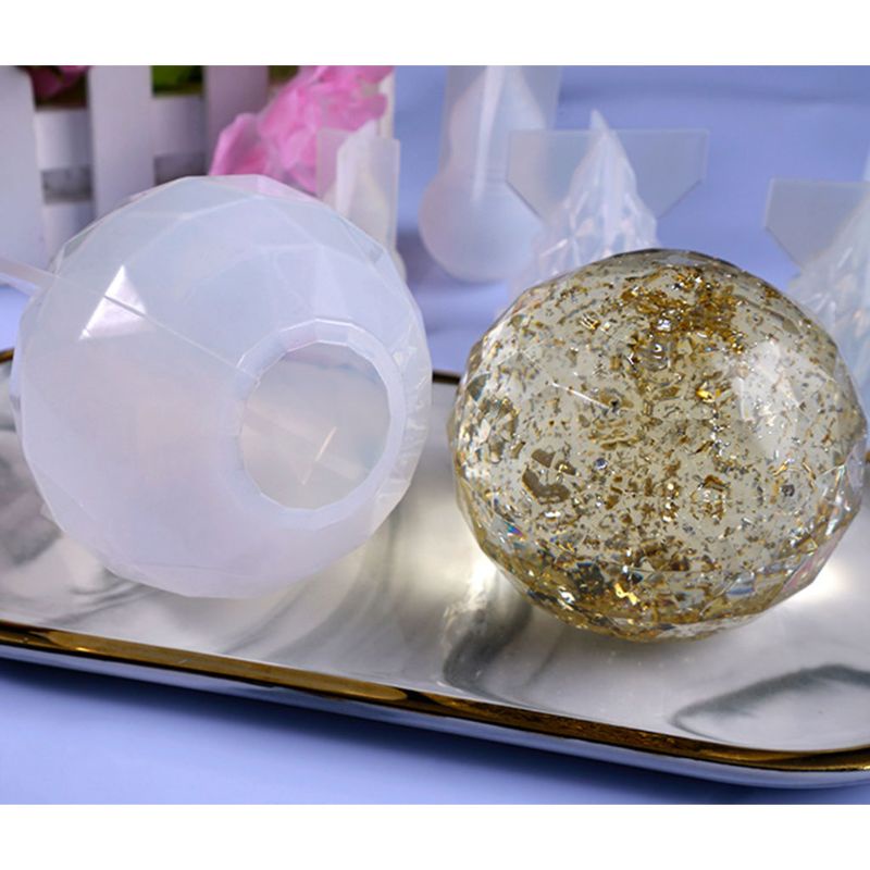 SIY  Epoxy Decorative Resin Mold Transparent Crystal Ball Casting Silicone DIY Mould