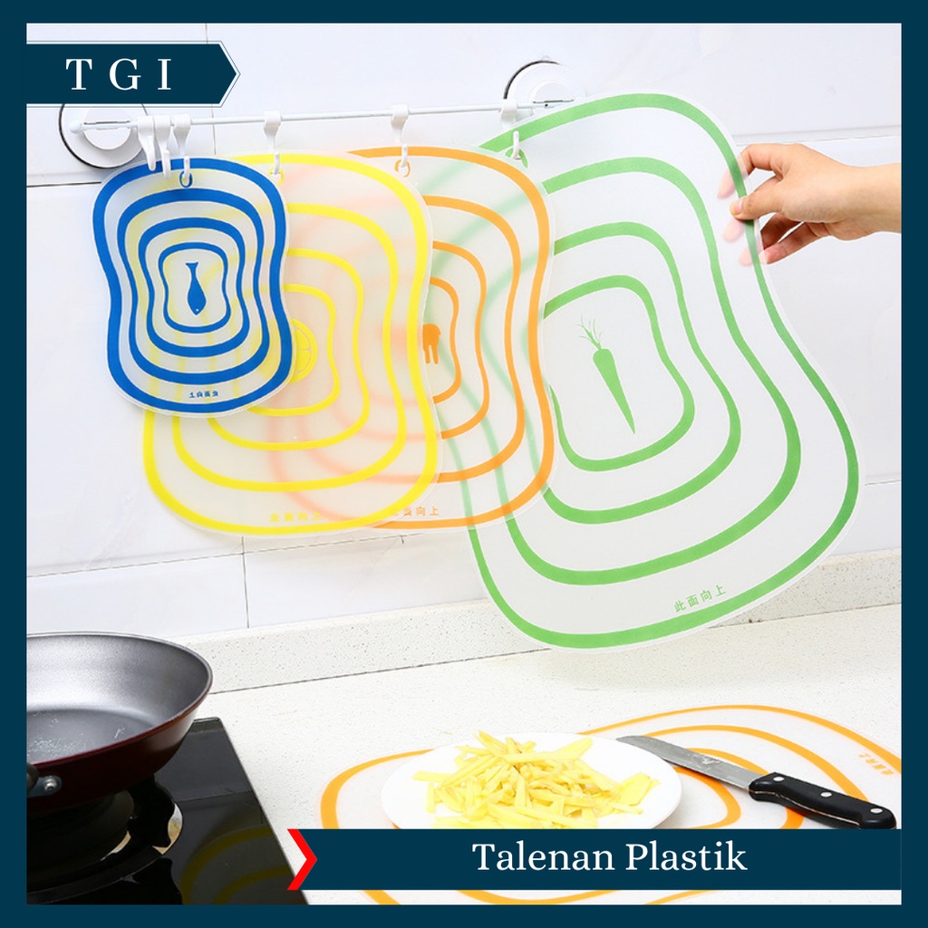 TGI - TALENAN PLASTIK / CUTTING BOARD / TALENAN FLEKSIBEL / TALENAN TRANSPARAN FLEXIBLE