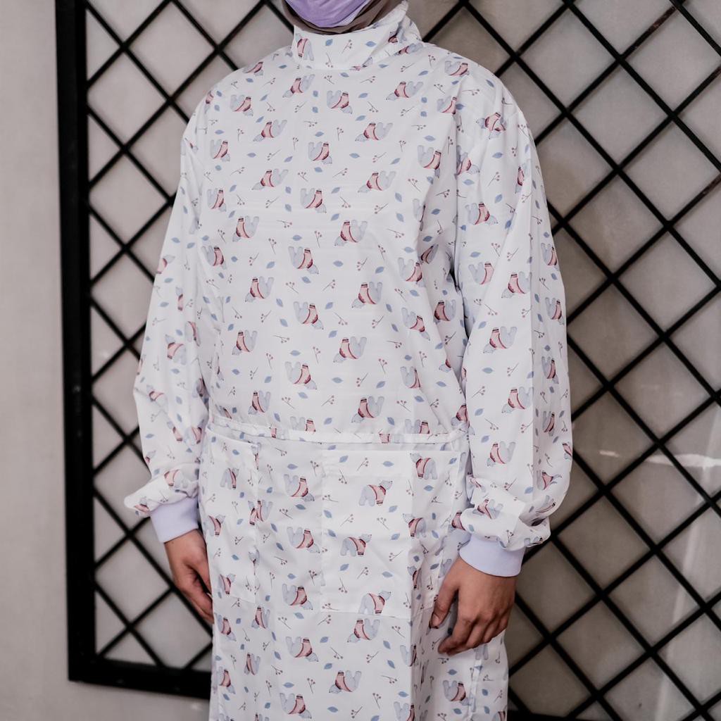 Hazmat APD Motif Premium (Gown Turtle Neck)