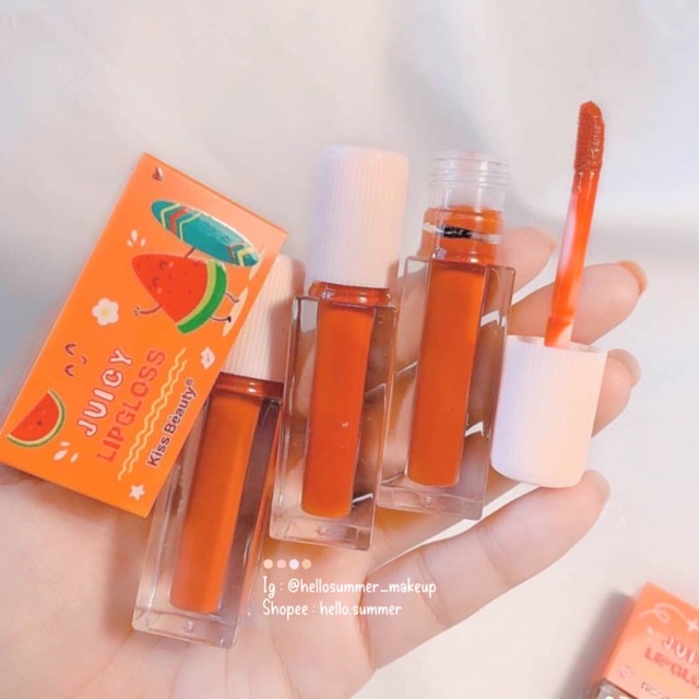 [ORI THAILAND] Kiss Beauty Juicy Matte Lipgloss