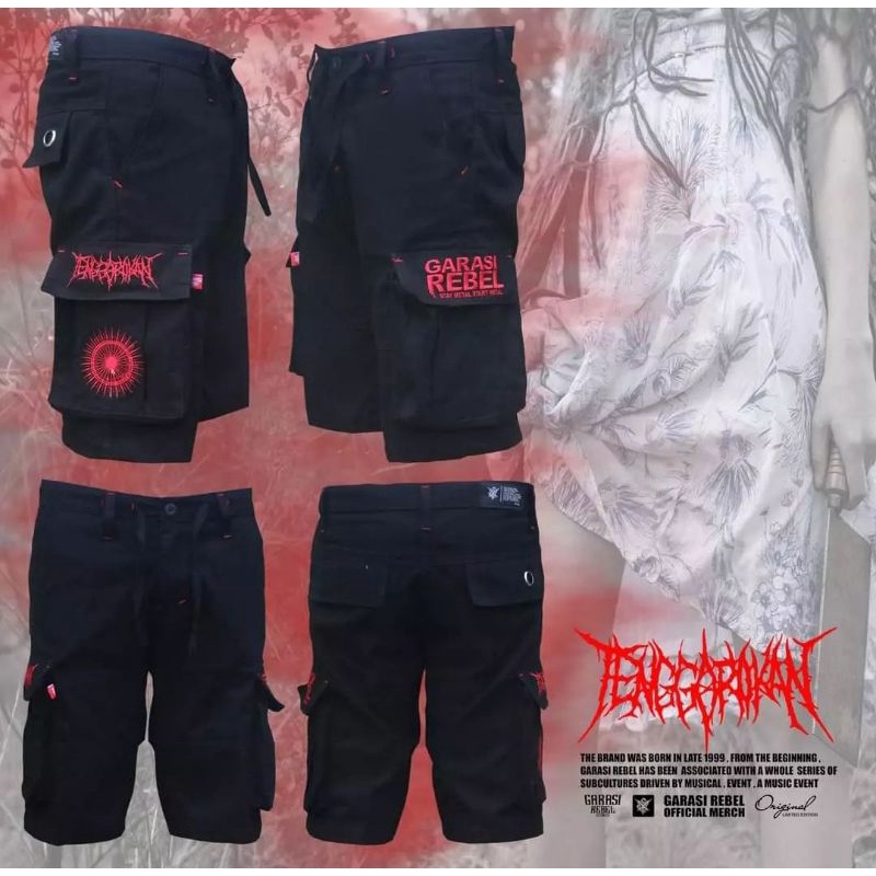CARGO  CELANA PENDEK BAND METAL TENGOROKAN