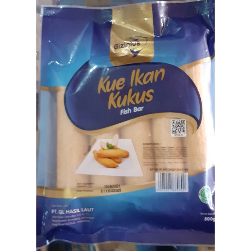 

Gizi plus Otak" Singapur( Fish Barr) 500 gr