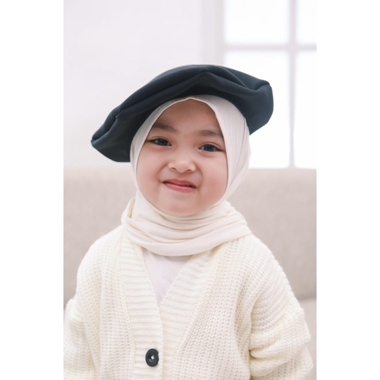 Topi baret untuk anak usia 2-10 tahun nabLfashion topi baret by rumah ara