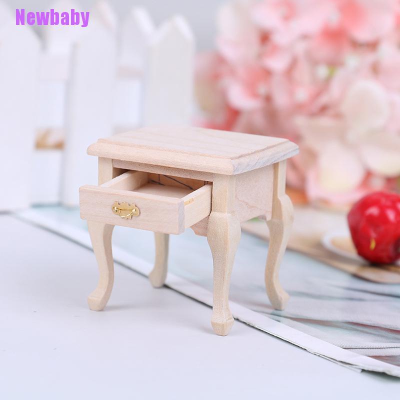 (Newbaby) Mainan Miniatur Lemari Kabinet Skala 1: 12 Untuk Aksesoris Rumah Boneka