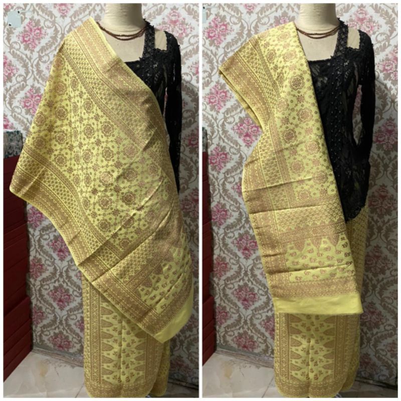 Songket Palembang Asli Lepus Gebeng Tembaga Sartibi