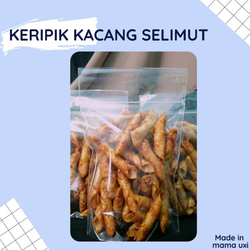 

KERIPIK KACANG SELIMUT/KACANG UMPET/KACANG SEMBUNYI PEDAS MANIS GURIH RENYAH ENAK- MADE IN MAMA UXI