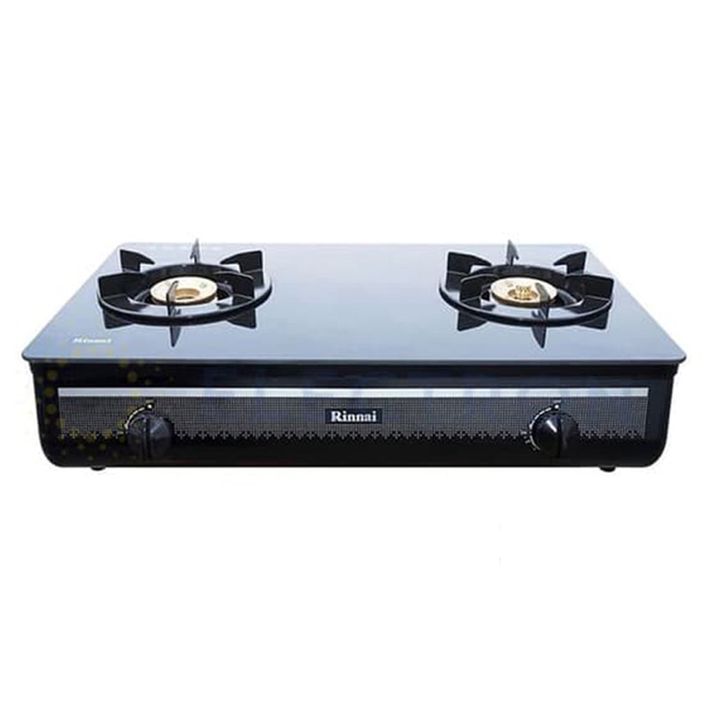 RINNAI RI 712 GA B GAS COOKER 2 STOVE / KOMPOR GAS 2 TUNGKU / RI712GAB