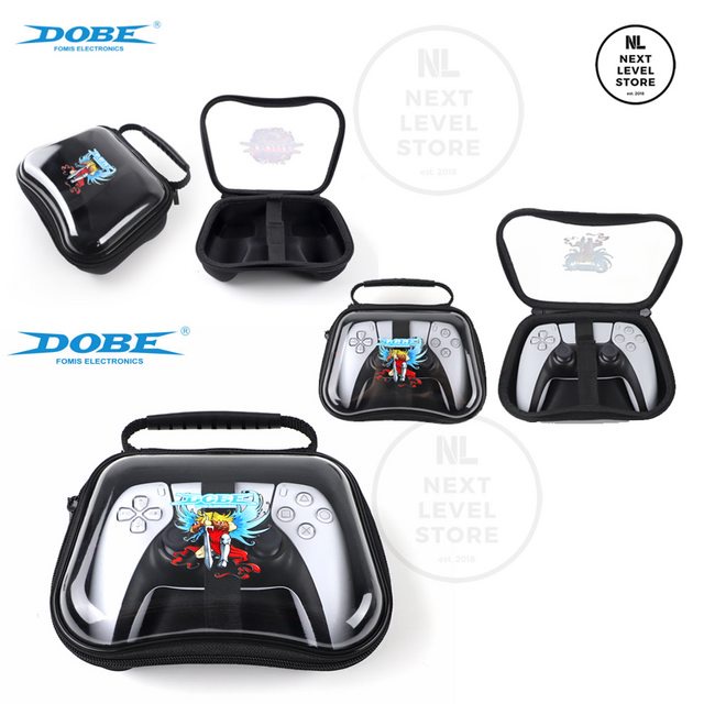 DOBE Controller PS5 XBOX PS 5 Joystick Transparant Clear Case Bag Tas