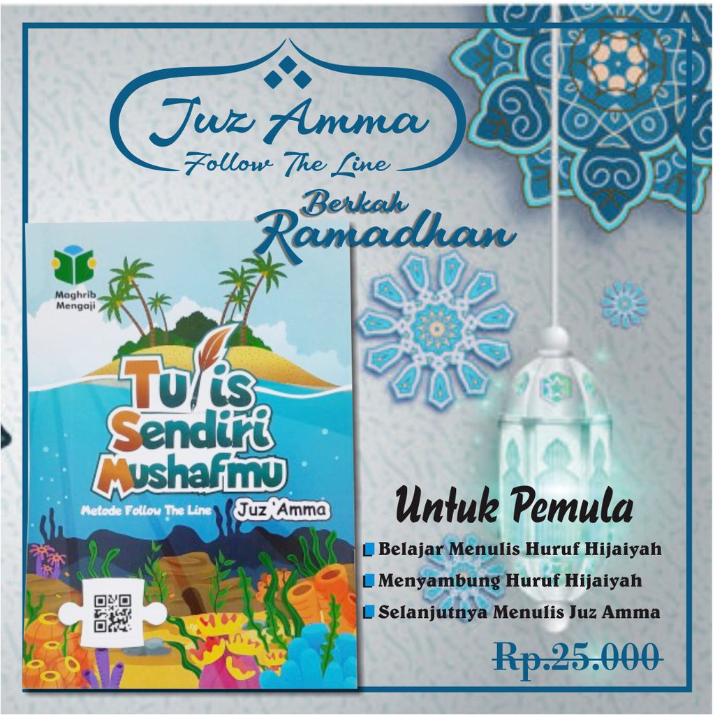 TURUTAN MENULIS HIJAIYAH DAN JUZ AMMA ANAK SD MI