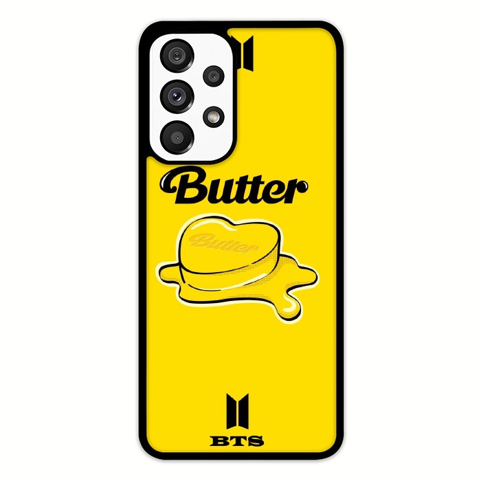 Case Casing Softcase Cover Samsung Galaxy A13 A33 A53 A73 5G Yellow BTS Butter B0684