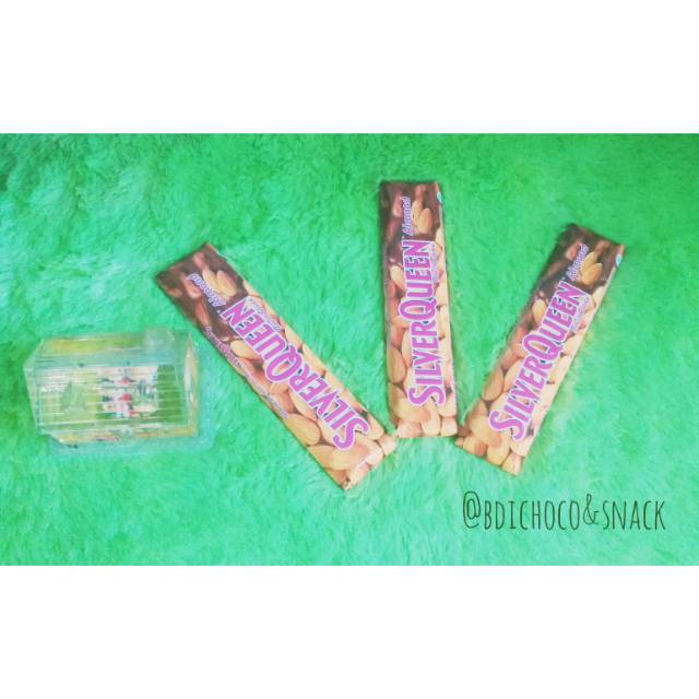 

Silverqueen 65 gram rasa almond