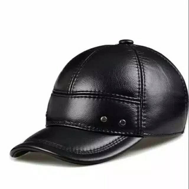 Topi Kulit Asli Premium Leather