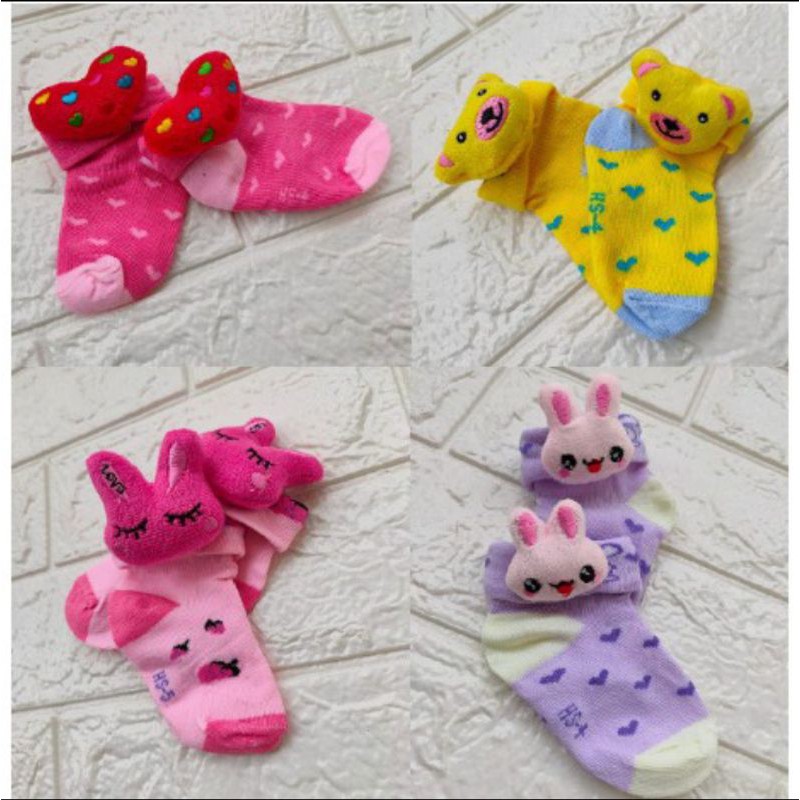 kaos kaki bayi karakter/3pcs