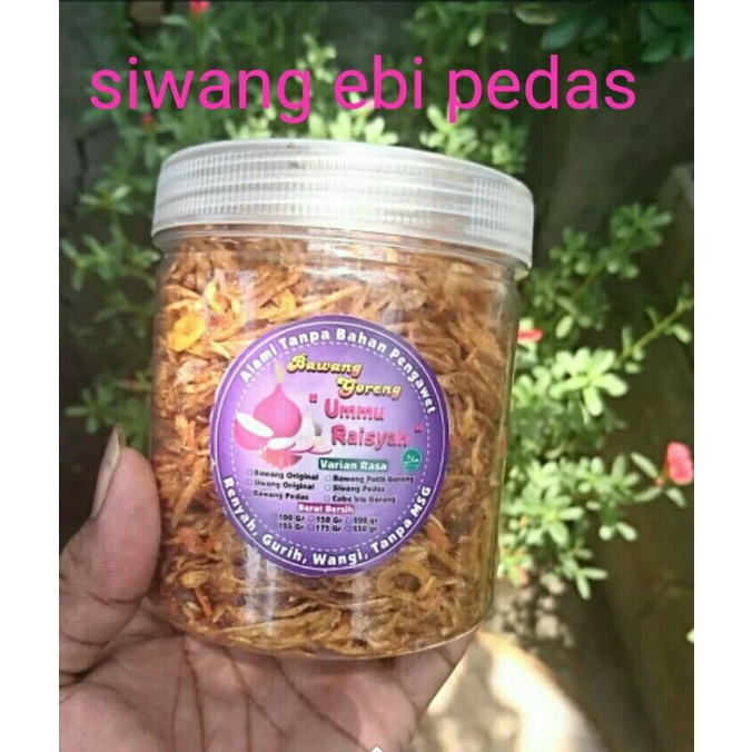 

Siwang Ebi pedas 150gr