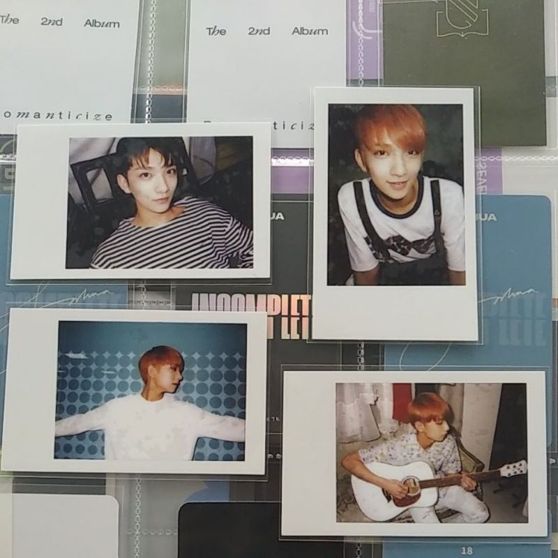 OFFICIAL Seventeen 2016 Concert Polaroid Photo Card Set A Joshua