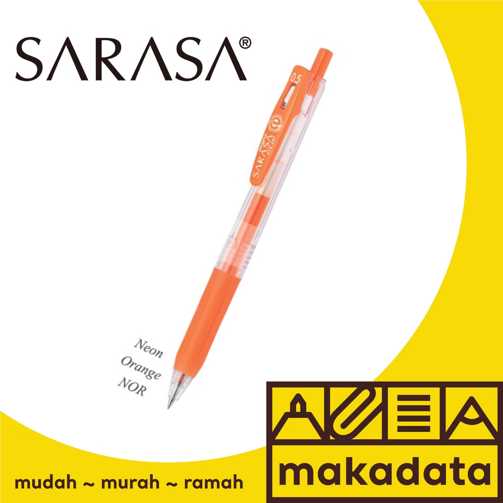

PULPEN | BOLPEN SARASA NEON 0.5 NEON ORANGE