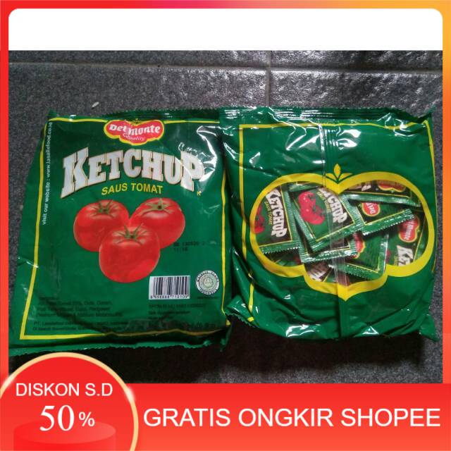 

Delmonte Saus Tomat Sachet isi 24 pcs Del Monte