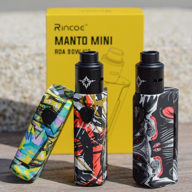 VAPOOR VAPEE MANTO MINI 90 WATT FULL SET Free liquid 30ML