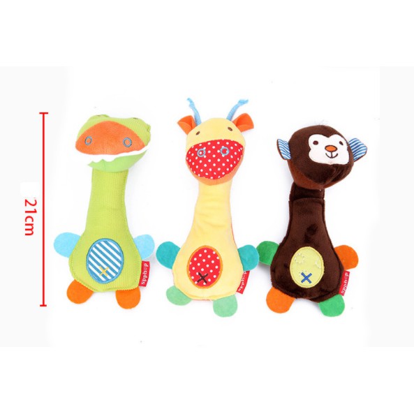 Rattle Stick Mainan Bayi Bunyi Dan Krincing Merangsang Anak 21cm