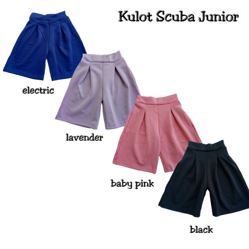 KULOT JUNIOR size besar 5-8th scuba murahhhh