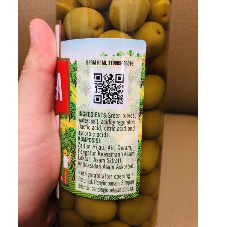 

Promo Pdp63 buah zaitun spanyol 340gr black olives / green olives #