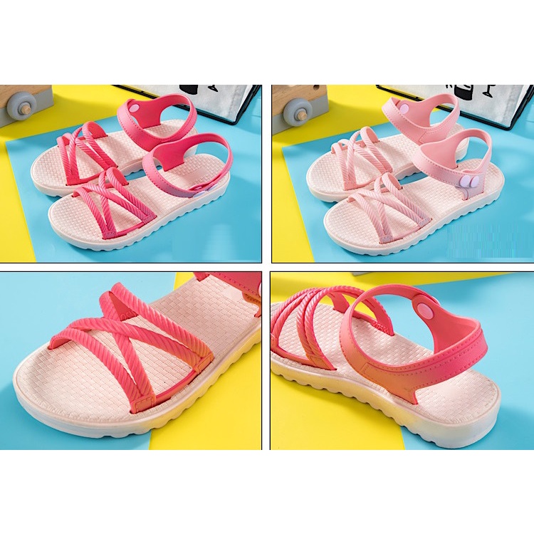 NEW Sepatu sandal anak flat tali silang