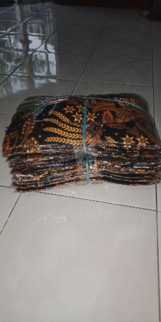 Risna Batik Hrb04 Kemeja Batik Pria Lengan Pendek Katun Primis Premium Halus Adem M L Xl