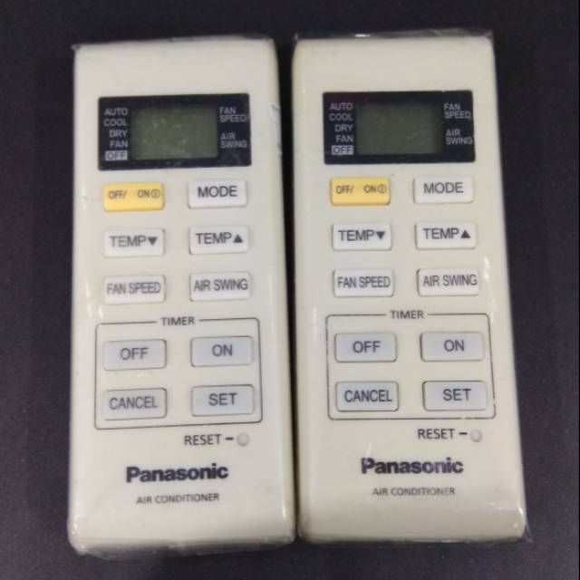 REMOTE REMOT AC PANASONIC A75C3802 ORIGINAL ASLI