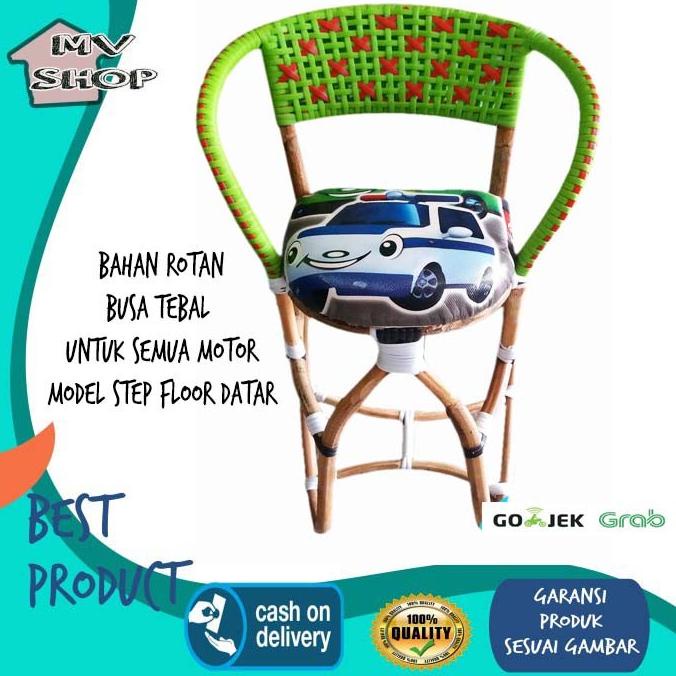 Kursi Rotan Boncengan Anak Boncengan Motor Matik Kursi Boncengan Anak