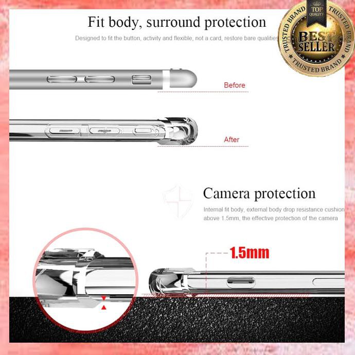 ACC HP TOP SOFT CASE ANTICRACK VIVO Y51 Y51L ANTI CRACK KNOCK SHOCK BREAK BENTUR BENING CEK